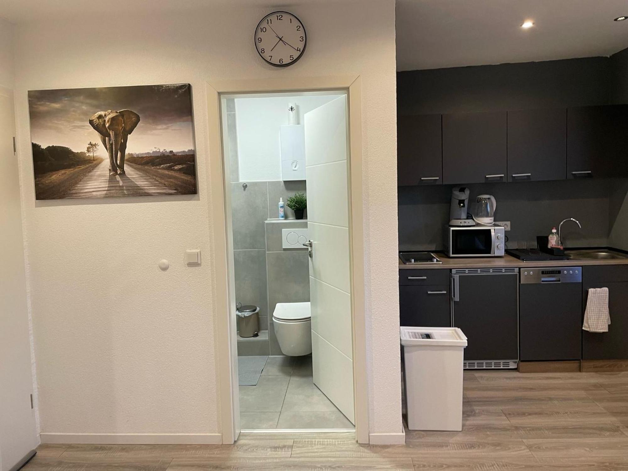 קרפלד Sleep & Go Deluxe 1 Apartment Naehe Duesseldorf מראה חיצוני תמונה