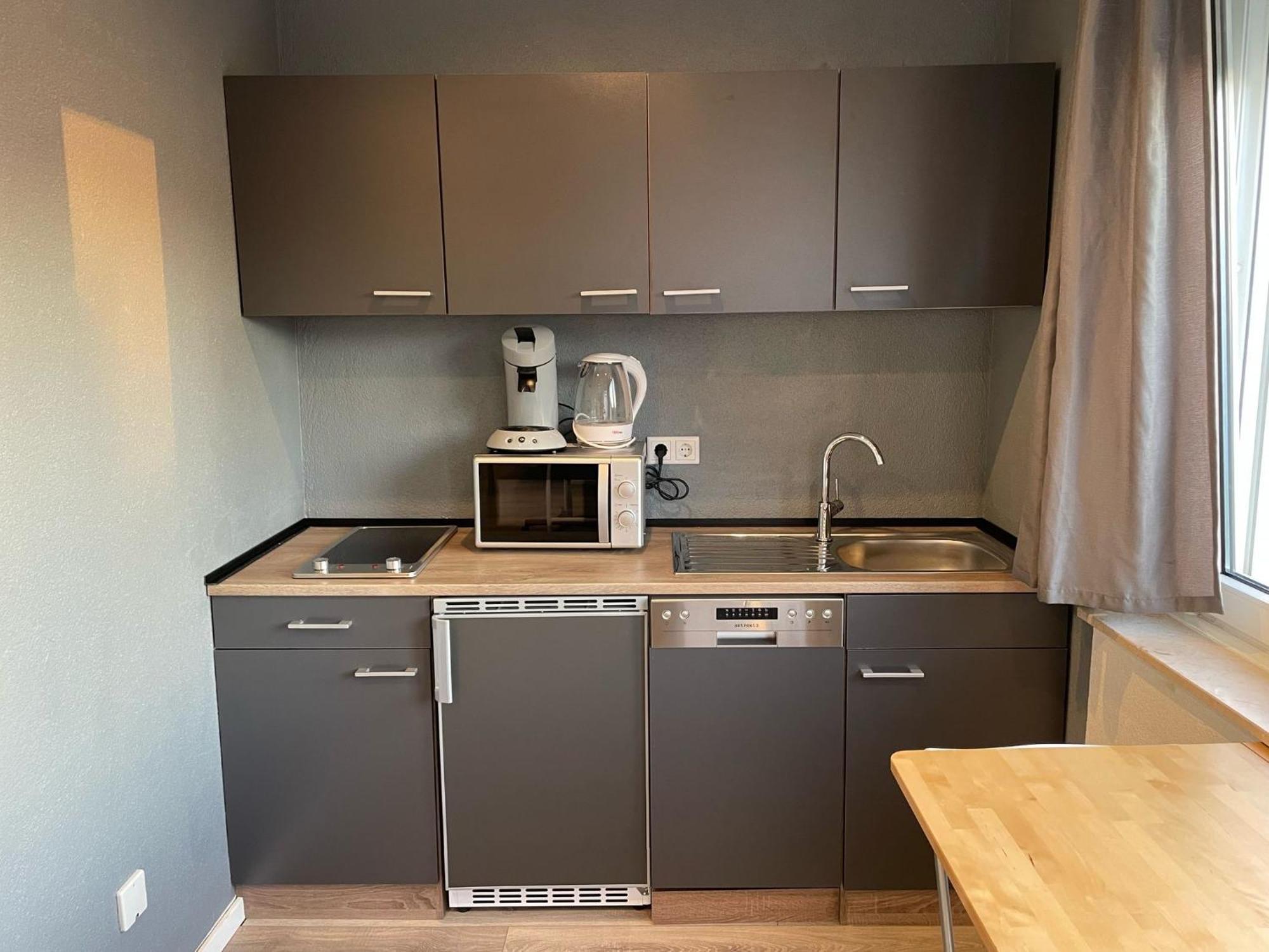 קרפלד Sleep & Go Deluxe 1 Apartment Naehe Duesseldorf מראה חיצוני תמונה